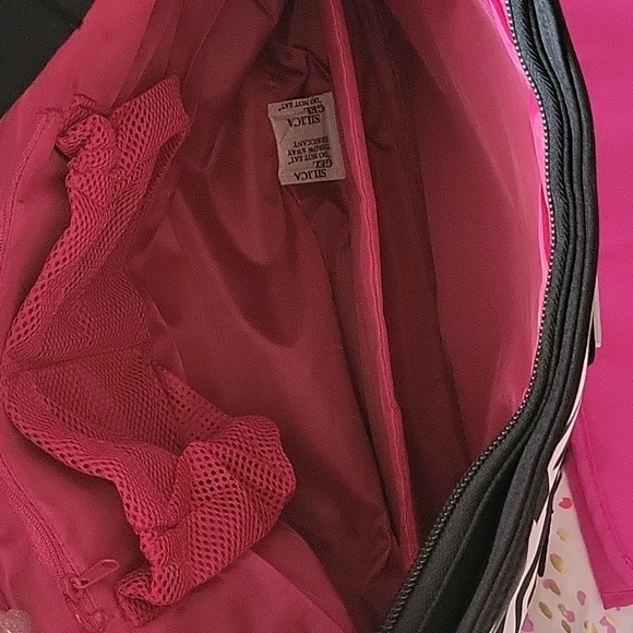 Large Carter zebra print diaper bag - Picture 3 of 11